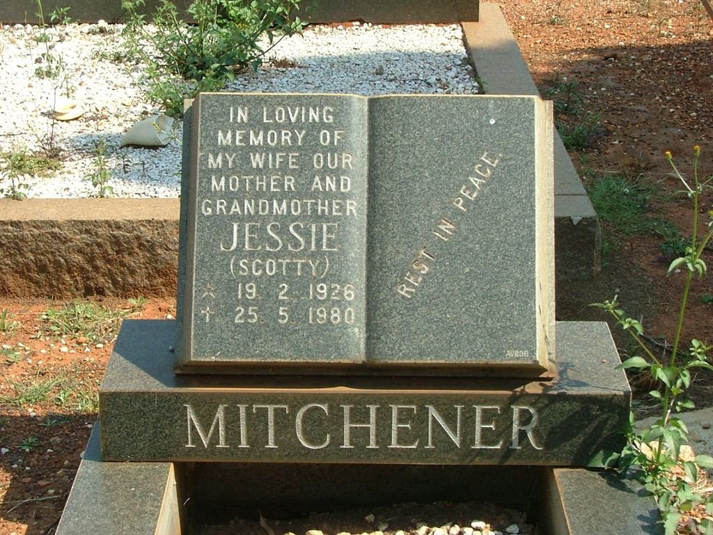 MITCHNER Jessie 1926-1980