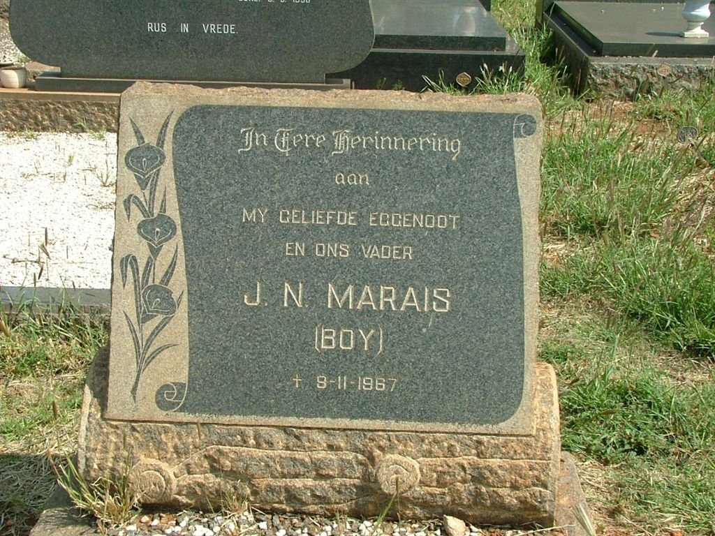 MARAIS J.M. -1967