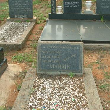 MARAIS Weitz Lourens 1946-1961