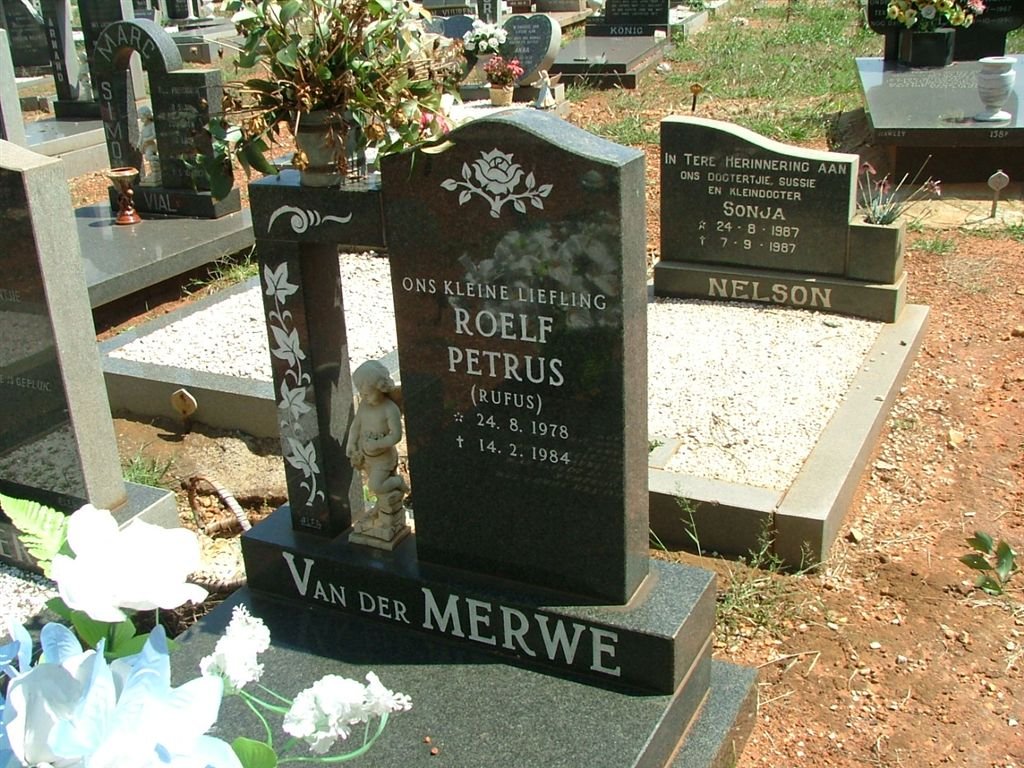 MERWE Roelf Petrus, van der 1978-1984