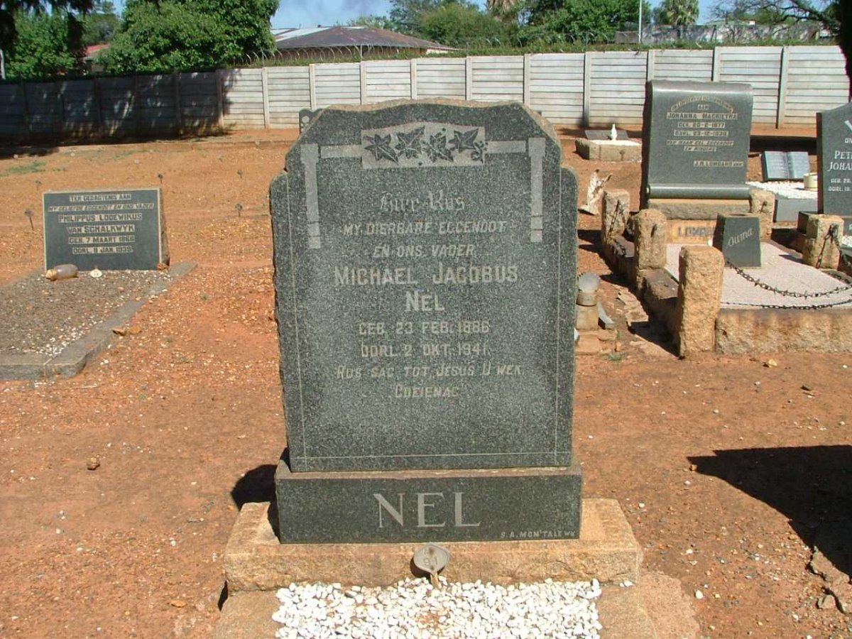 NEL Michael Jacobus 1886-1941