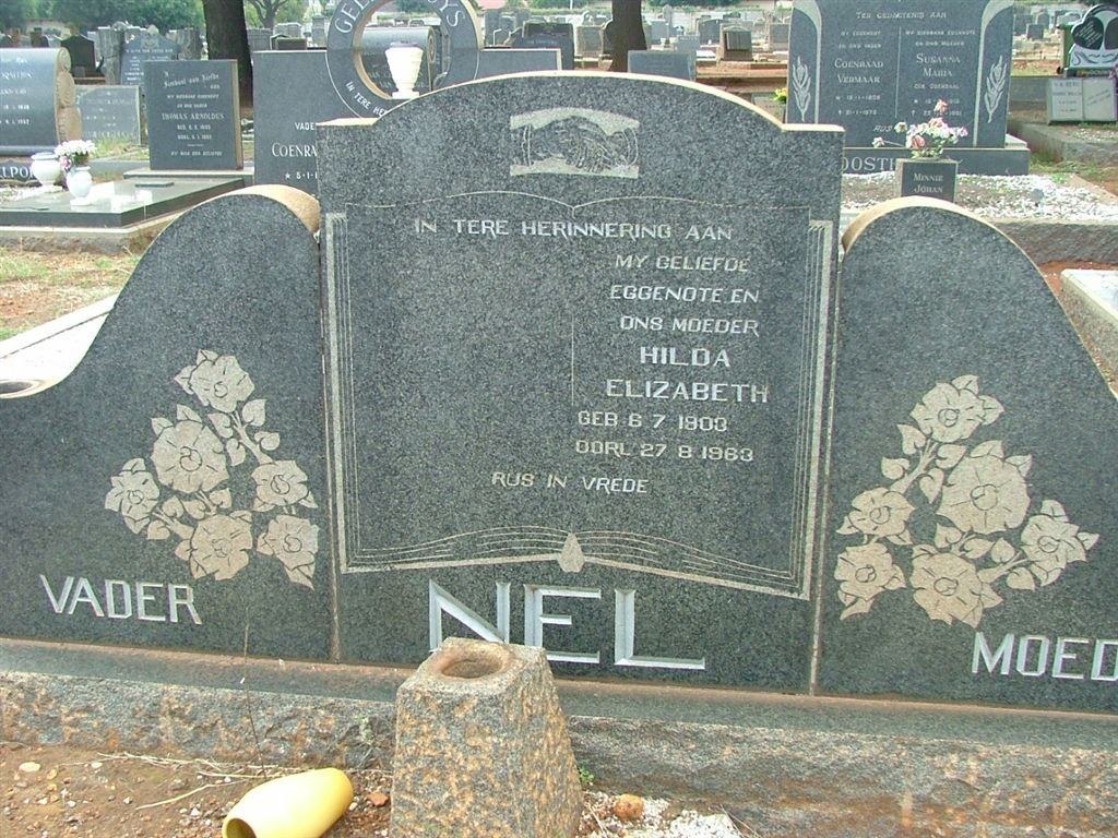 NELL Hilda Elizabeth 1903-1963