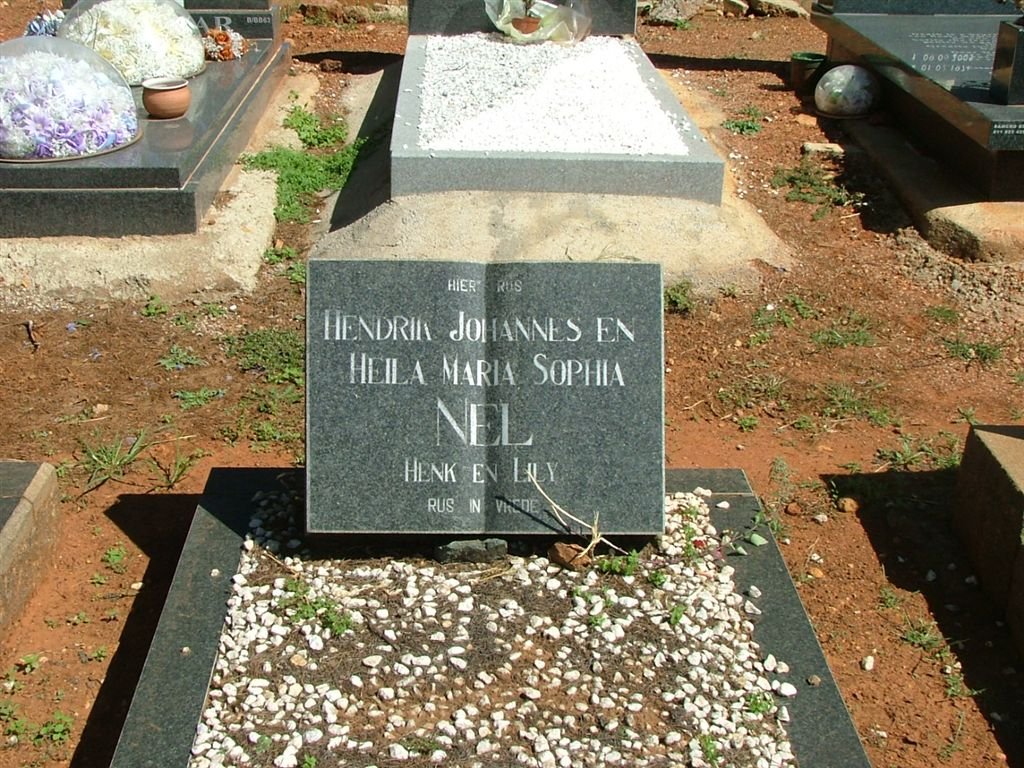 NEL Hendrik Johannes -?? &amp; Heila Maria Sophia -??
