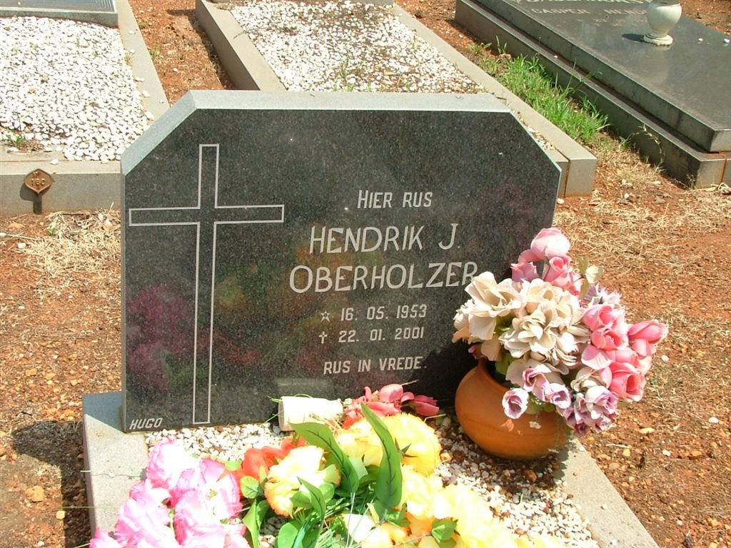 OBERHOLZER Hendrik J. 1953-2001
