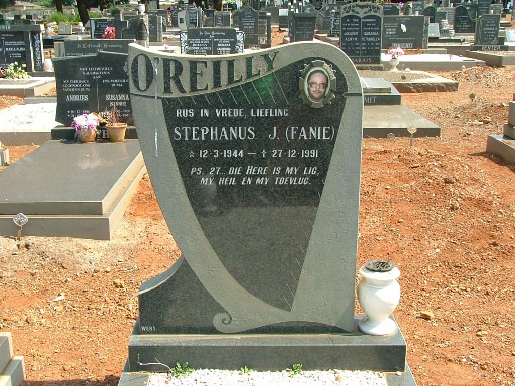 O'REILLY Stephanus J. 1944-1991