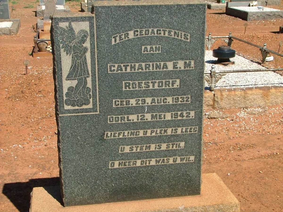 ROESTORF Catharina E.M. 1832-1842