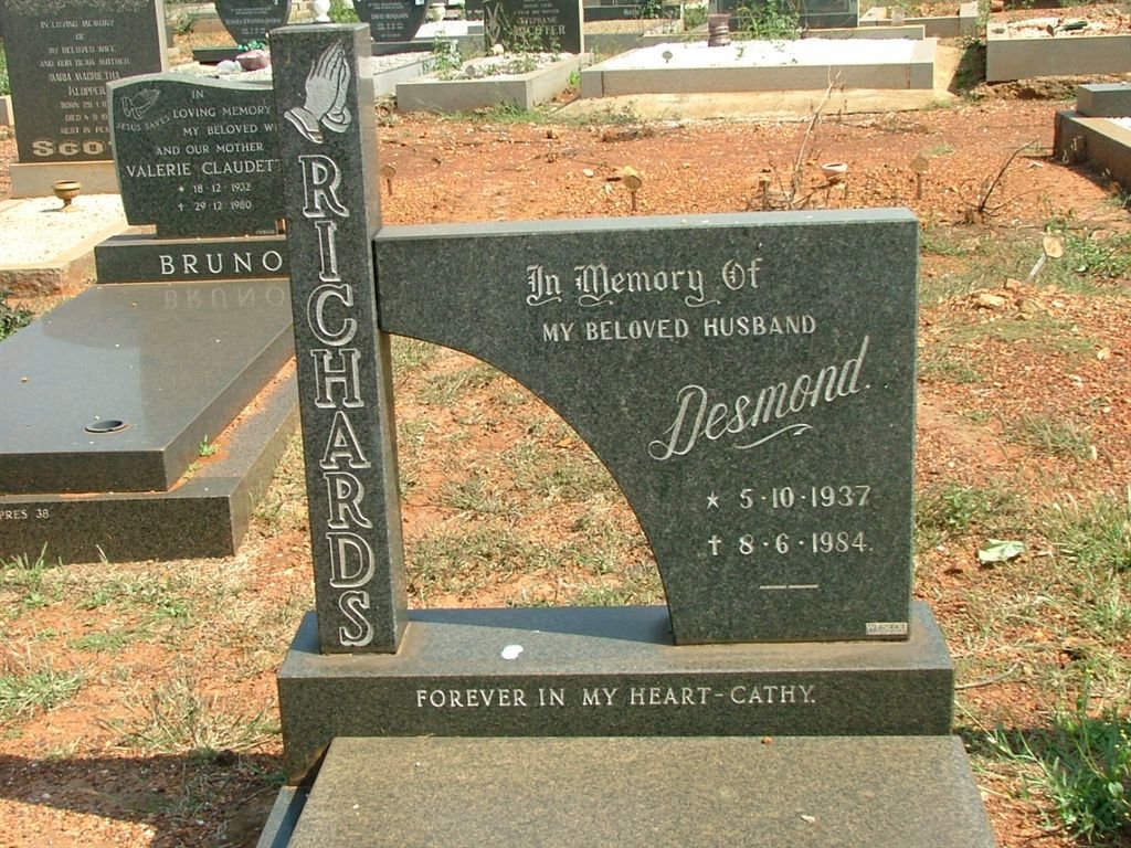 RICHARDS Desmond 1937-1984