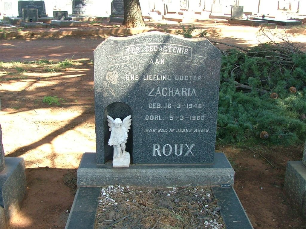 ROUX Zacharia 1946-1960