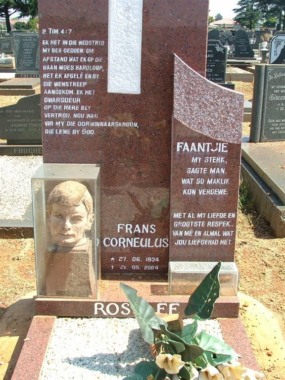 ROSSLEE Frans Cornelius 1934-2004
