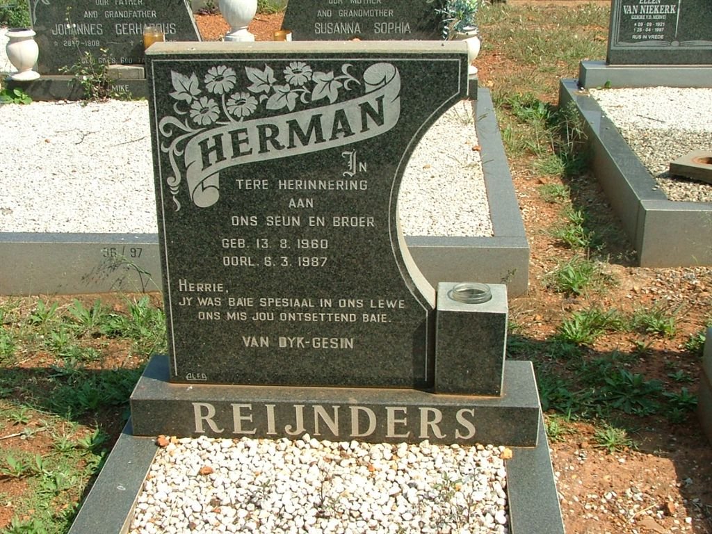 REIJNDERS Herman 1960-1987