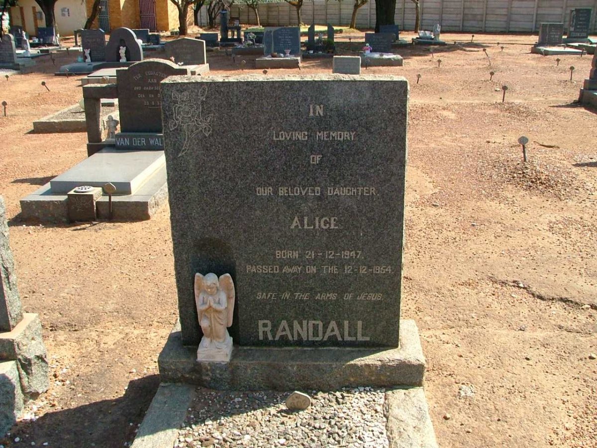 RANDALL Alice 1947-1954