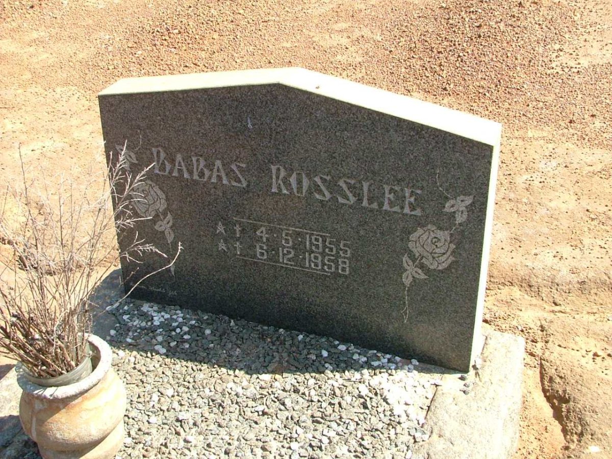 ROSSLEE Baba 1955- 1958
