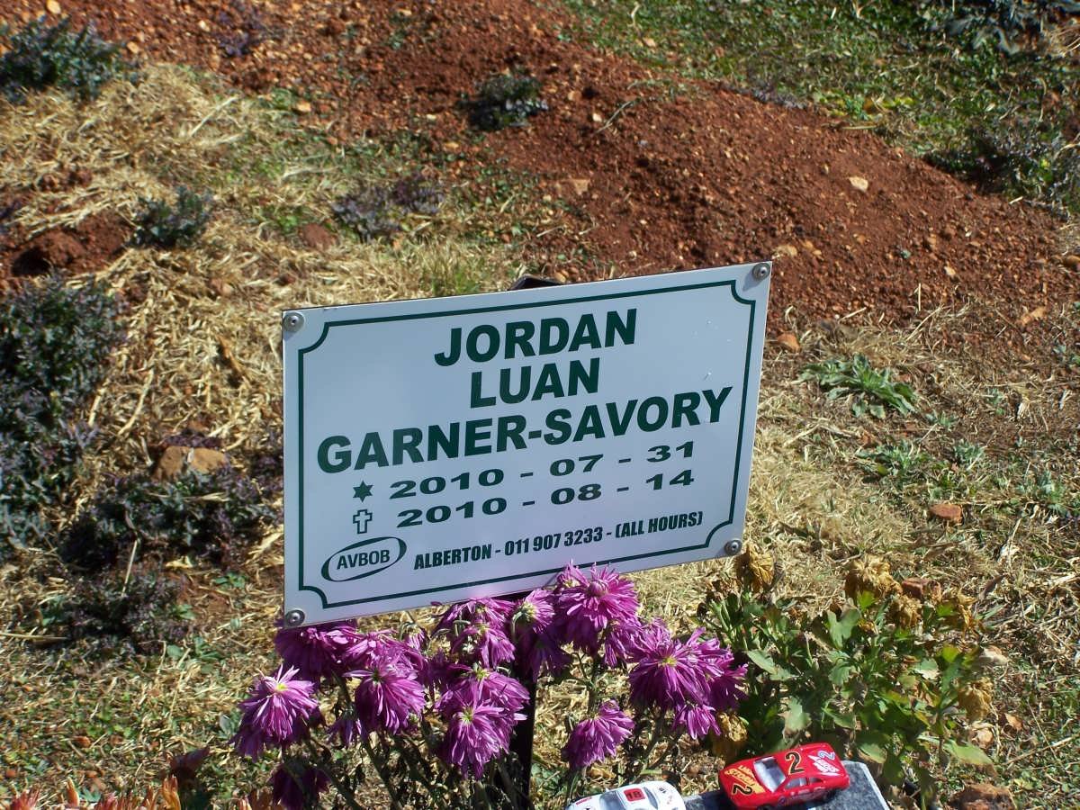 SAVORY Jordan Luan, Garner 2010-2010
