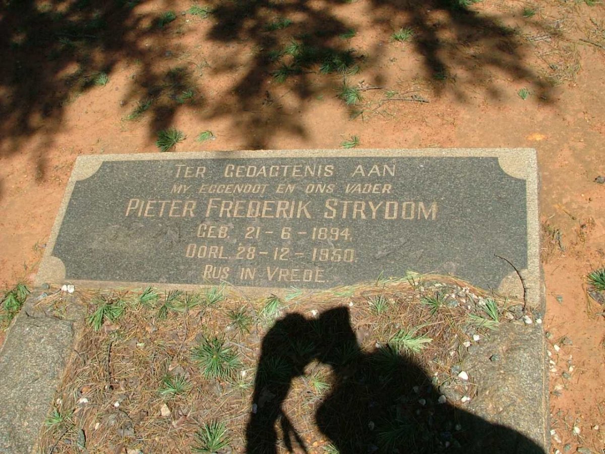 STRYDOM Pieter Frederik 1894-1950