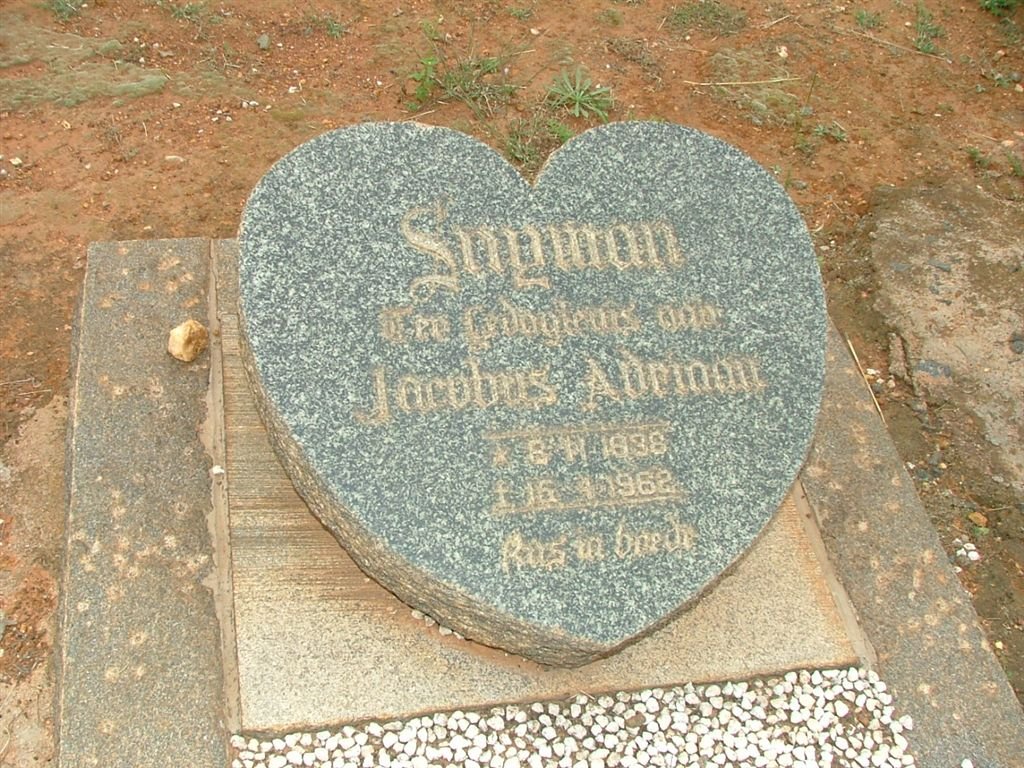 SNYMAN Jacobus Adriaan 1936-1962