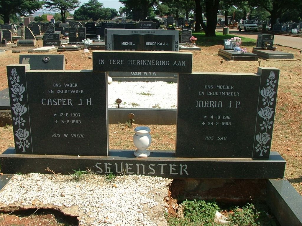 SEVENSTER Saper J.H. 1907-1983