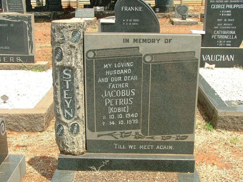 STEYN Jacobus Petrus 1940-1979