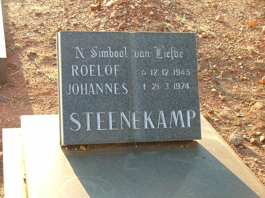 STEENEKAMP Roelof Johannes 1945-1974