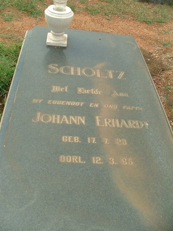 SCHOLTZ Johann Erhardt