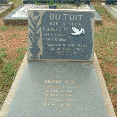 TOIT Ernst S.J., du 1895-1981 :: DU TOIT Erenst S.J. 1936-1969