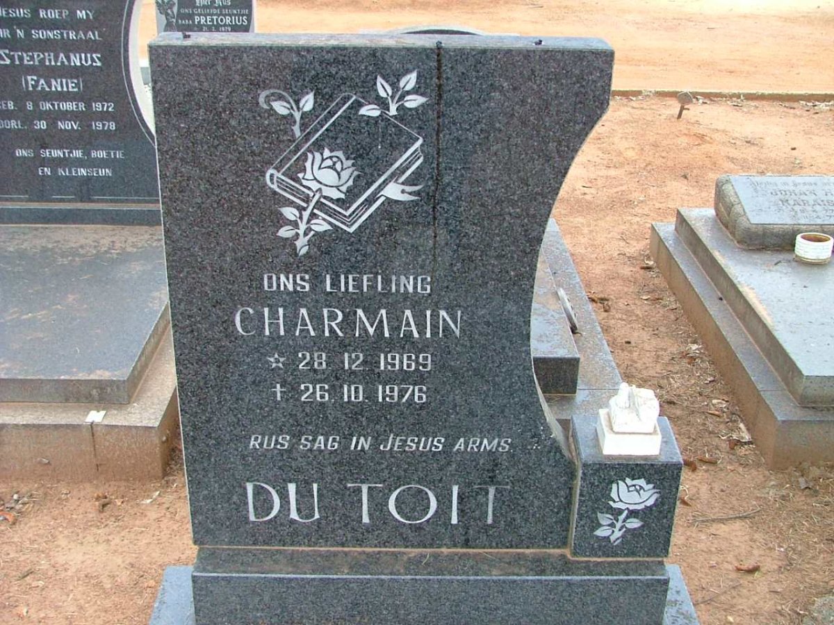 TOIT Charmain, du 1969-1976