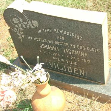 VILJOEN Johanna Jacomina 1914-1973
