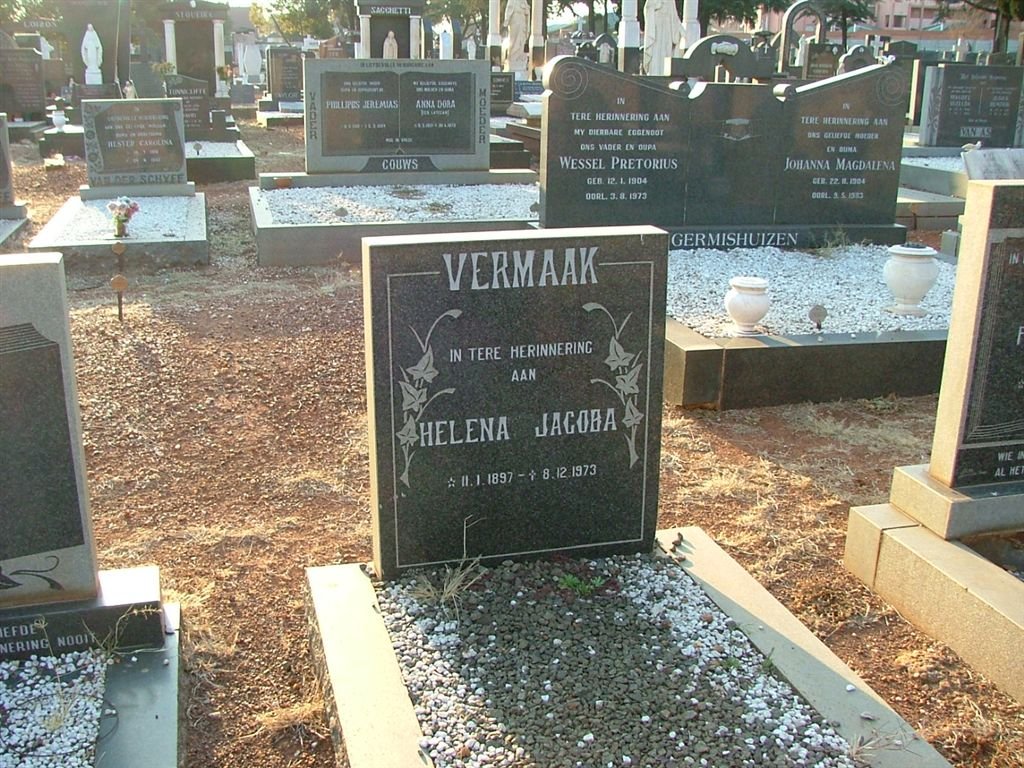 VERMAAK Helena Jacoba 1897-1973