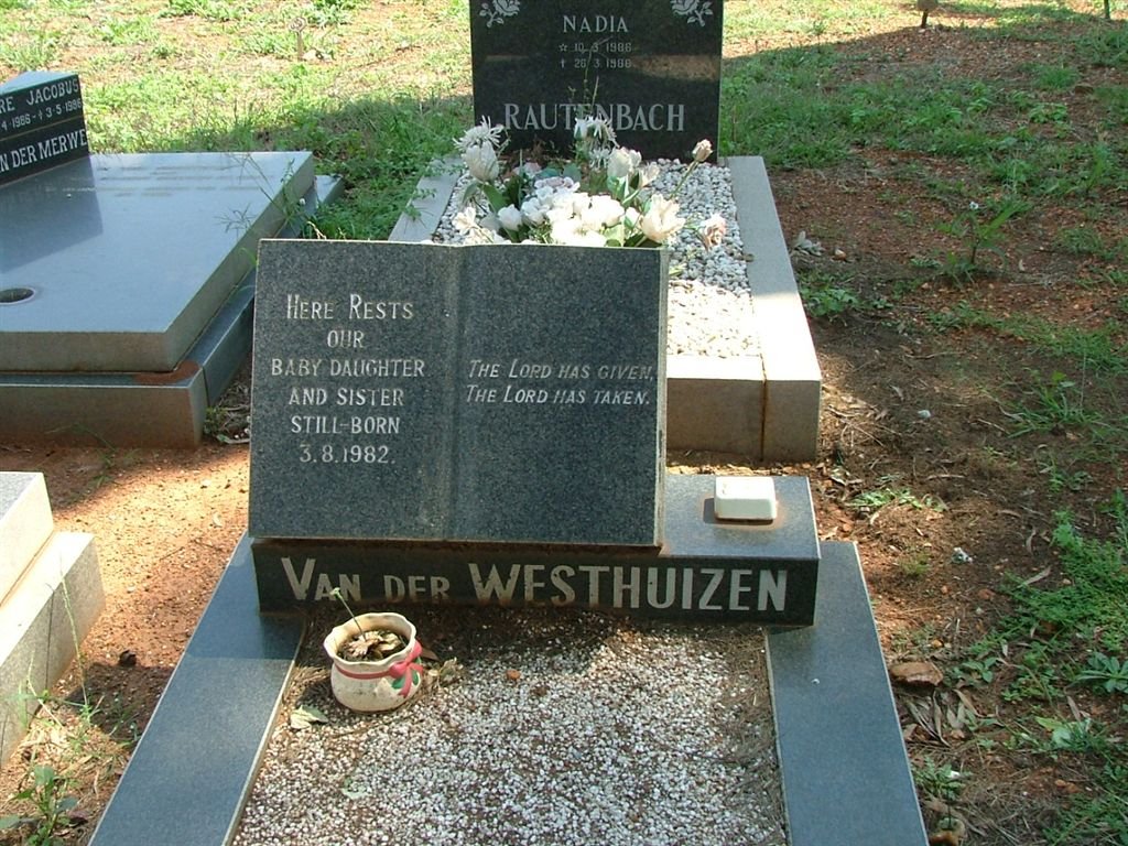 WESTHUIZEN Baby, van der 1982-1982