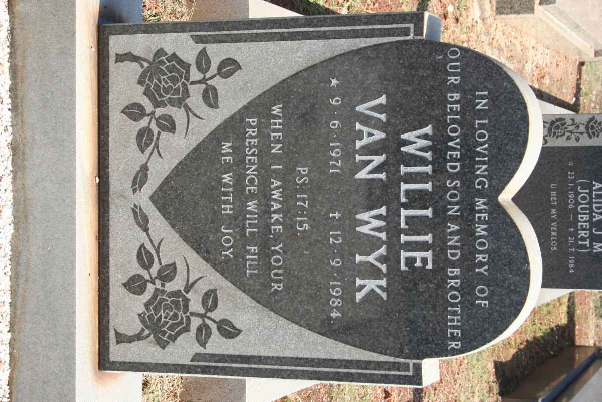 WYK Willie, van 1971-1984