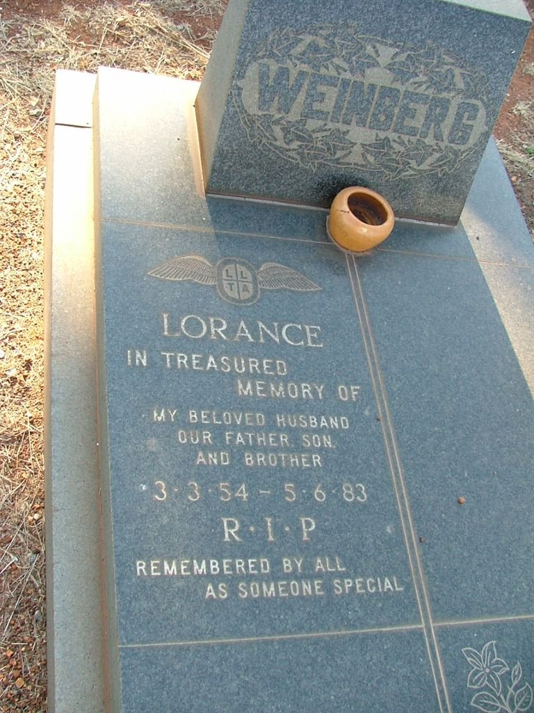 WEINBERG Lorance 1954-1983