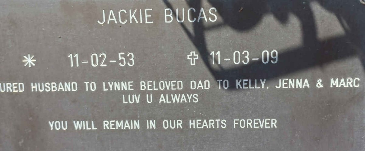 BUCAS Jackie 1953-2009