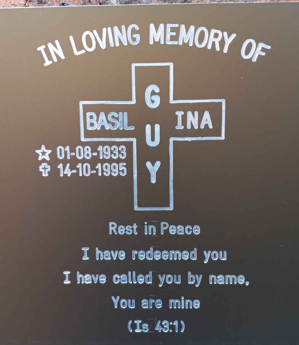 GUY Basil 1933-1995 &amp; Ina