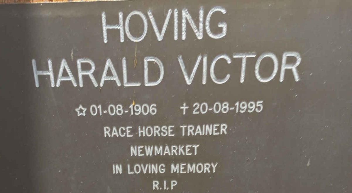 HOVING Harald Victor 1906-1995