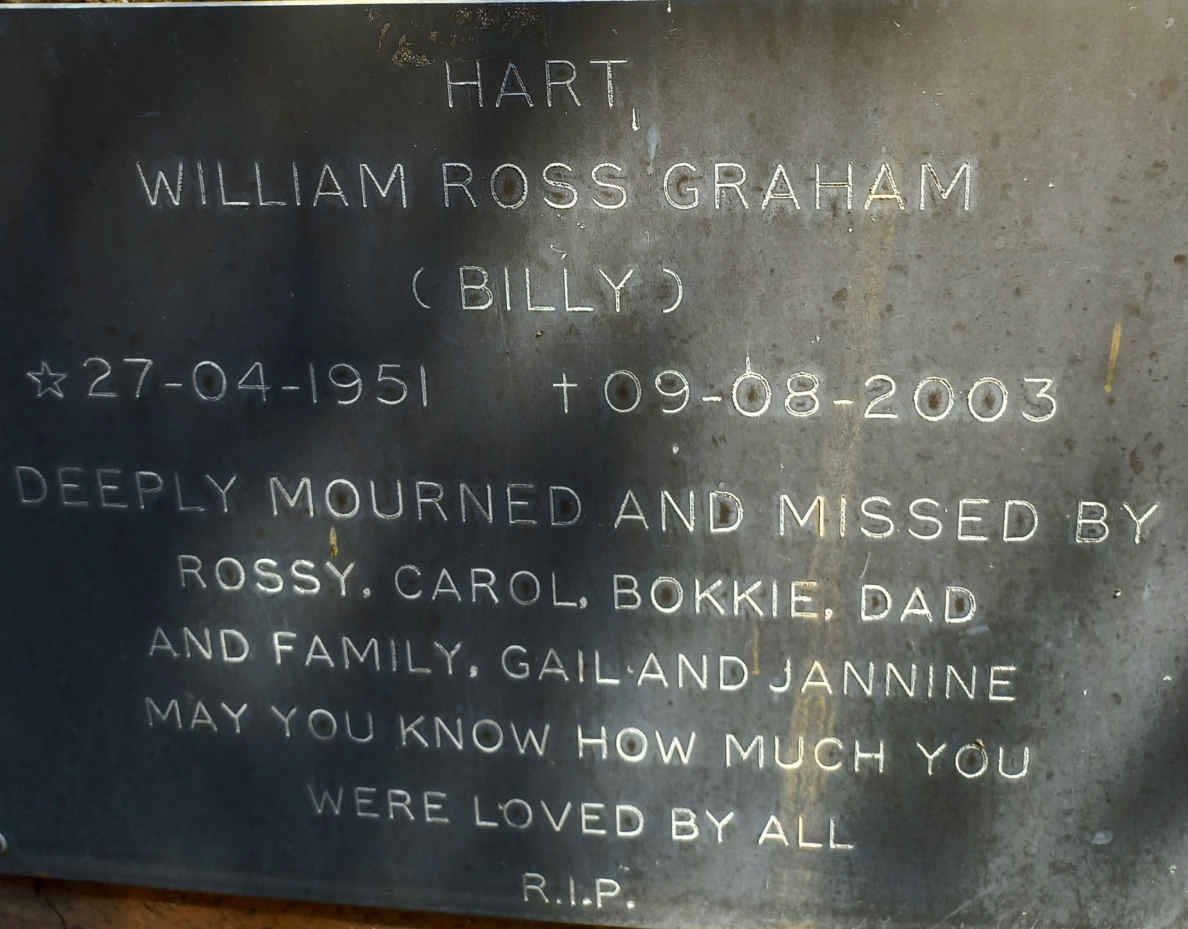 HART William Ross Graham 1951-2003