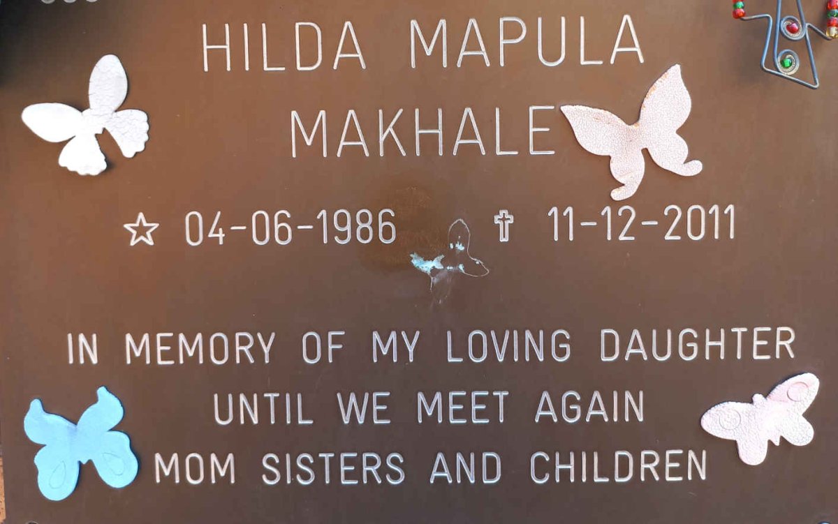 MAKHALE Hilda Mapula 1986-2011