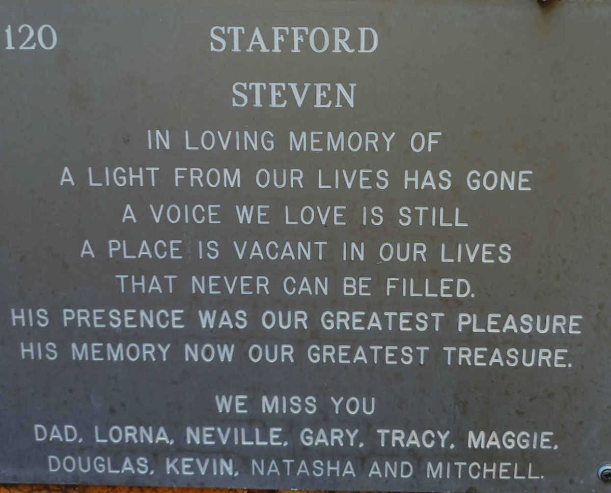 STAFFORD Steven