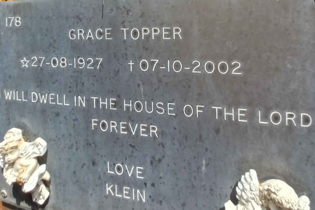 TOPPER Grace 1927-2002