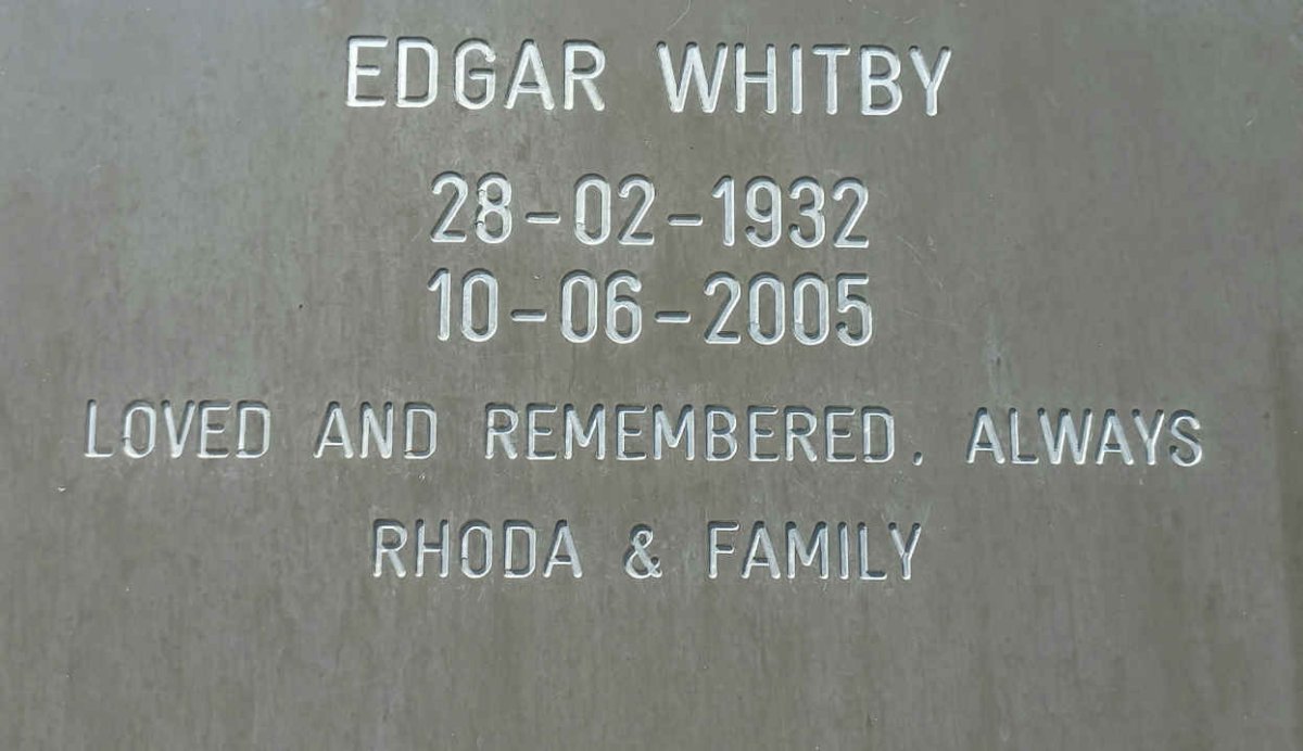 WHITBY Edgar 1932-2005