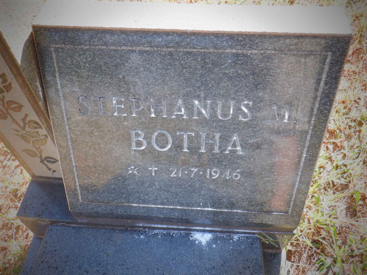 BOTHA Stefanus M. 1946-1946