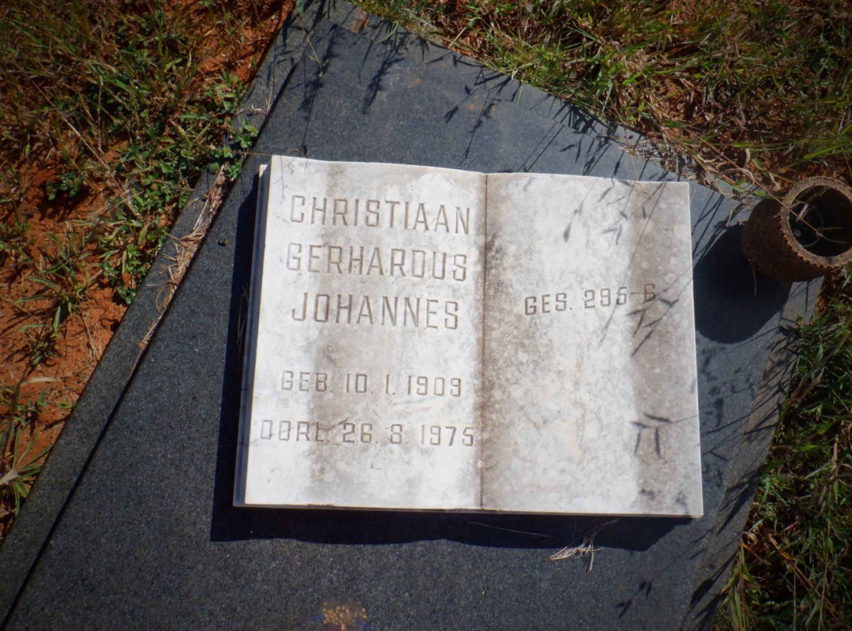 BREYTENBACH Christiaan Gerhardus Johannes 1909-1975 _2