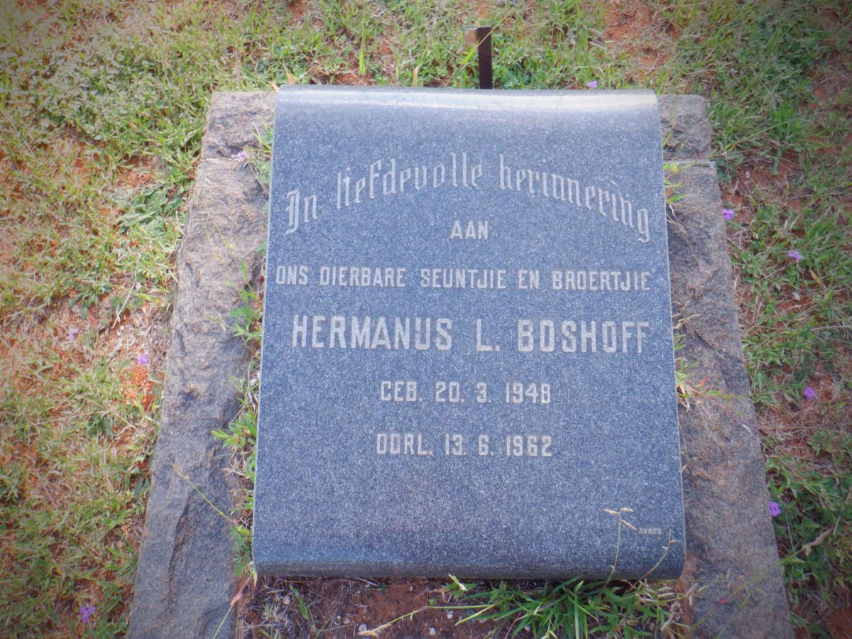 BOSHOFF Hermanus L. 1948-1962