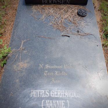 BOOYSEN Petrus Gerhardus 1931-2004