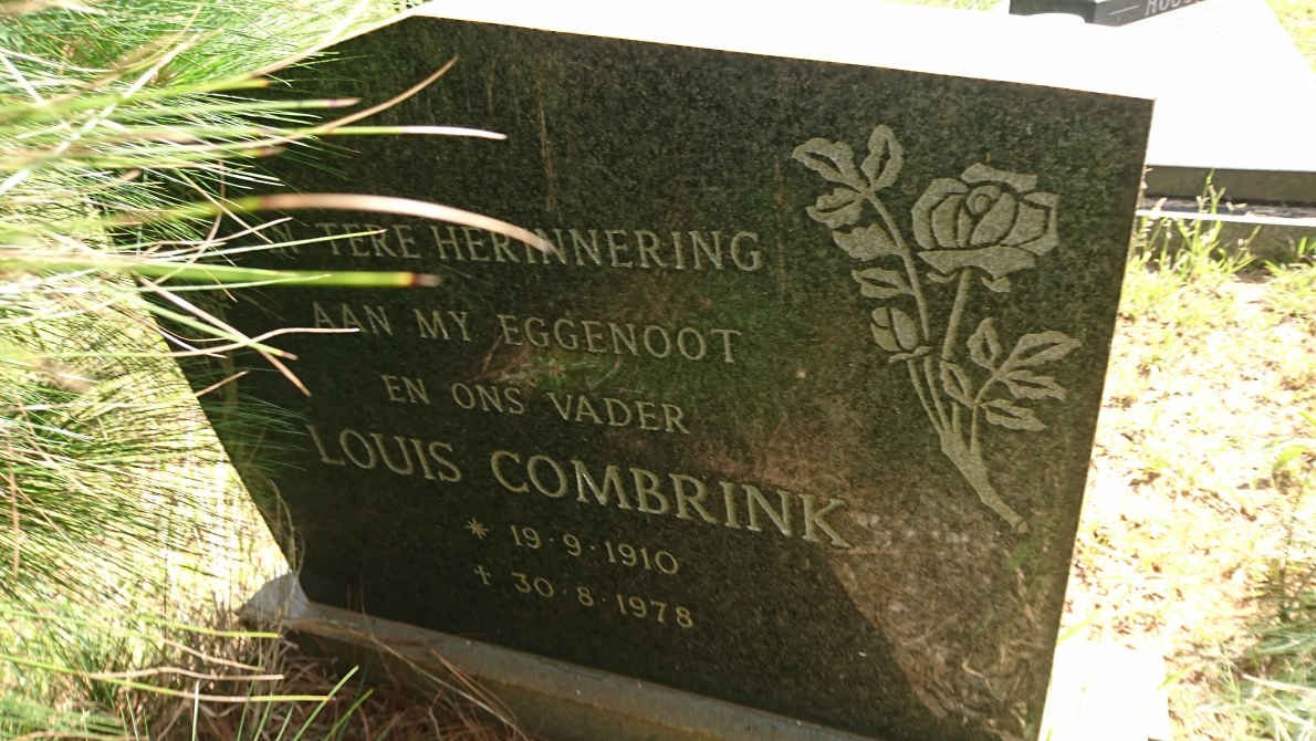 COMBRINK Louis 1910-1978