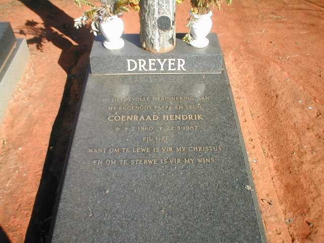DREYER Coenraad Hendrik 1960-1987