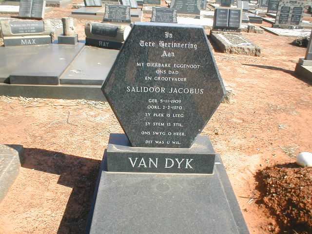 DYK Salidoor Jacobus, van 1909-1970