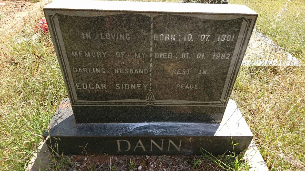 DANN Edgar Sidney 1901-1982