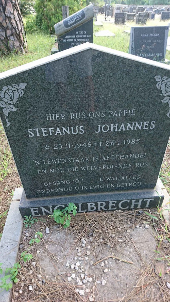 ENGELBRECHT Stefanus Johannes 1946-1985