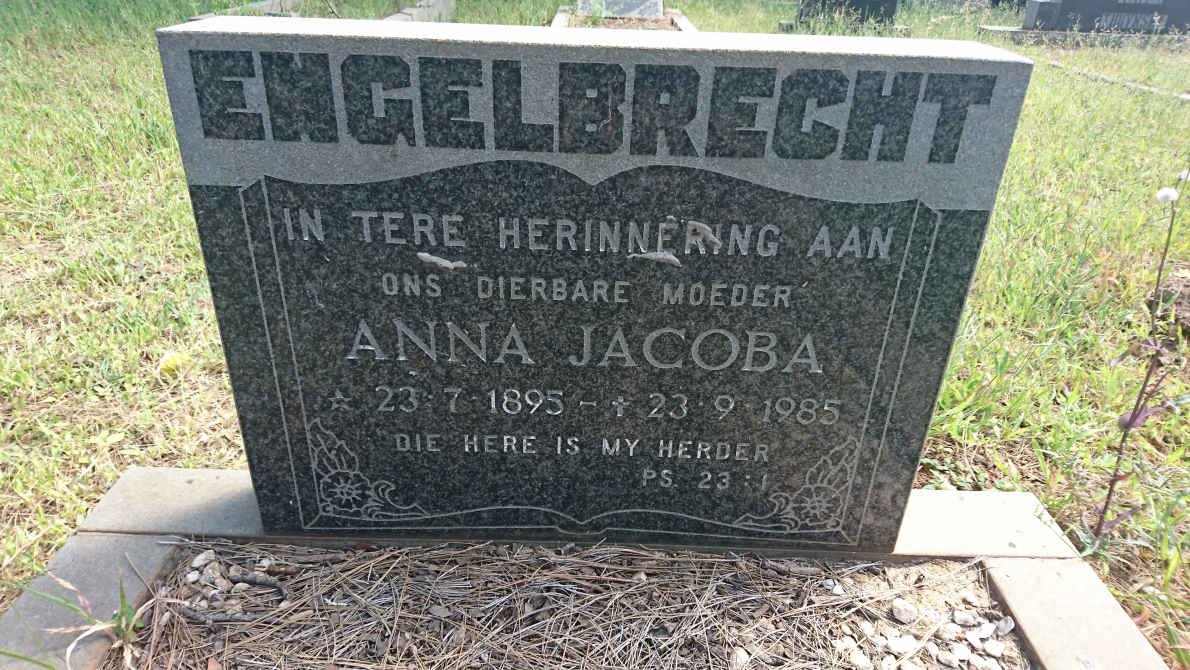ENGELBRECHT Anna Jacoba 1895-1985