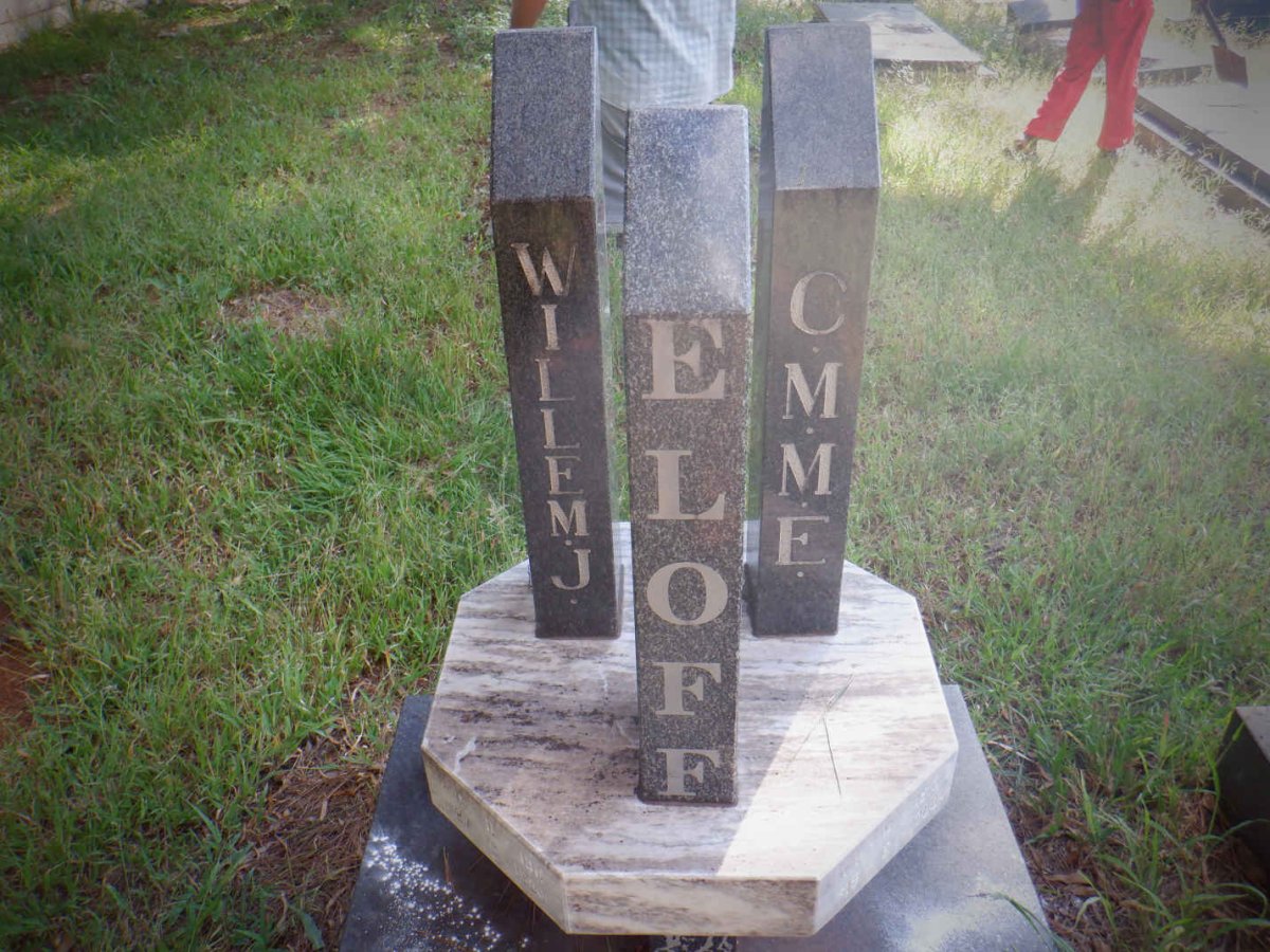 ELOFF Willem J. 1911-1984 &amp; C.M.M.E. 1913-2004