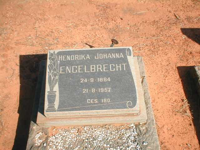 ENGELBRECHT Hendrika Johanna 1884-1957